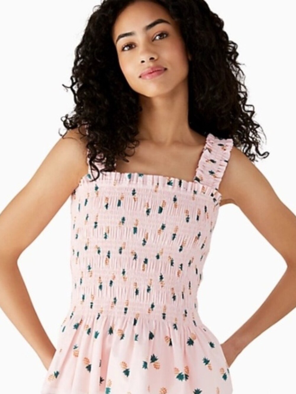 Kate Spade Pineapple Tank Top. Size S.